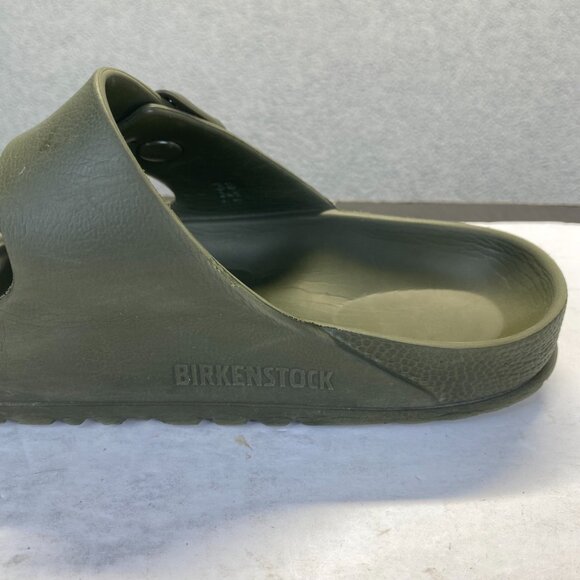 Birkenstock Arizona Essentials Men's Sandal size 38 Olive Green EVA Foam - Picture 10 of 14
